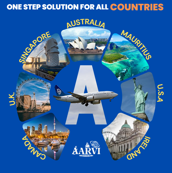 Study Abroad Fairs of Aarvi Aarvi Overseas & Immigration Study & Visitor Visa Consultant 