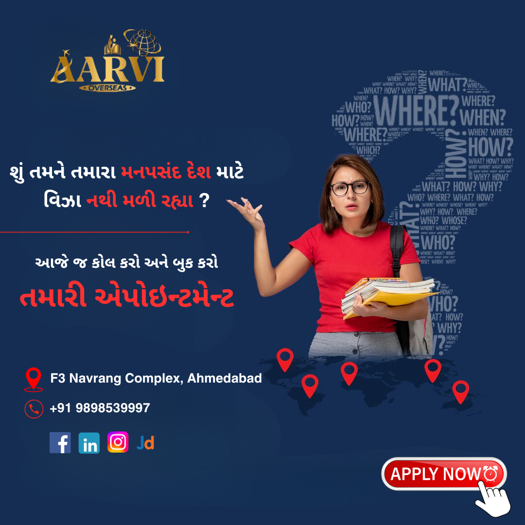 Counselors of Aarvi Aarvi Overseas & Immigration Study & Visitor Visa Consultant 