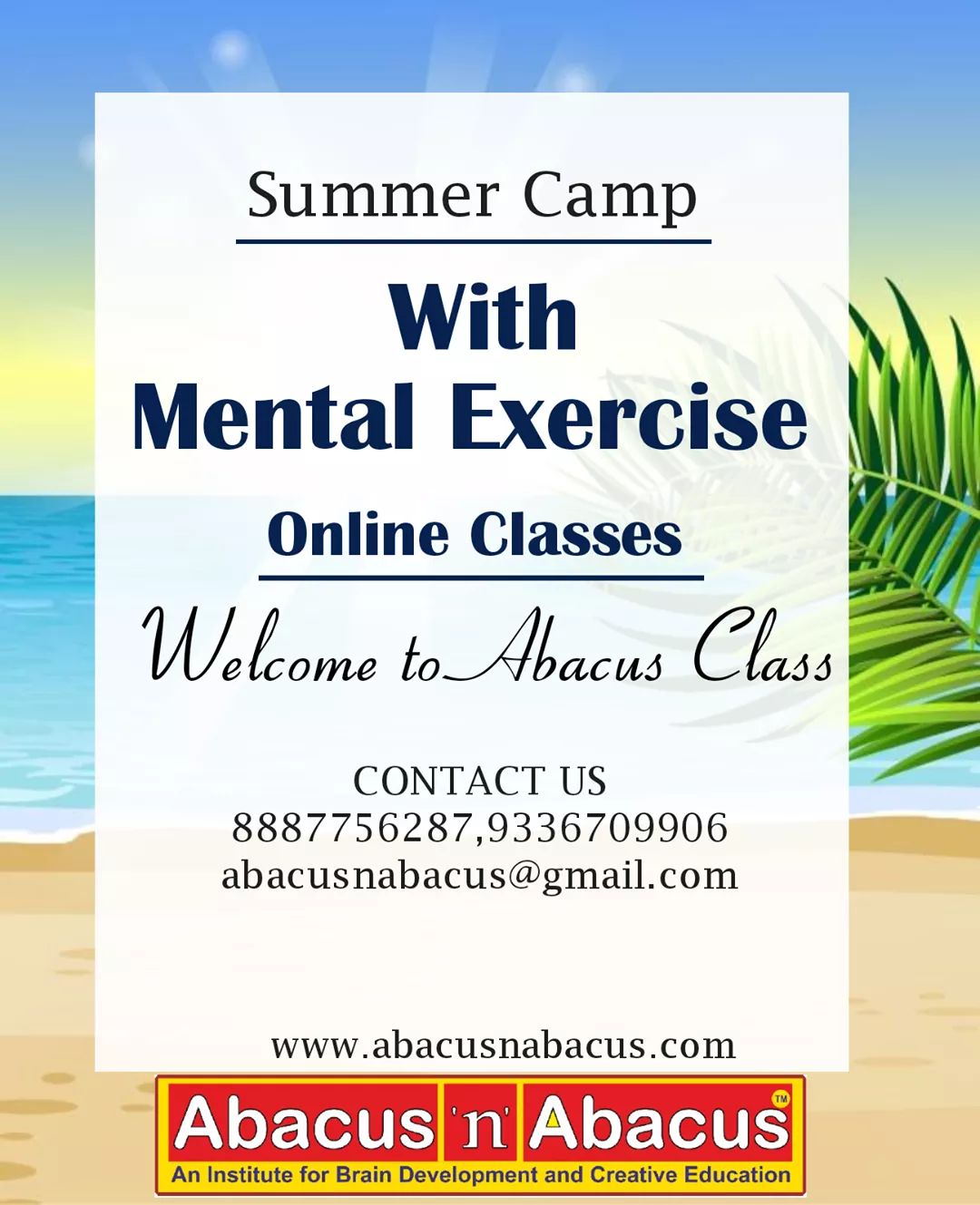 Online Coaching Setup of Abacus n Abacus