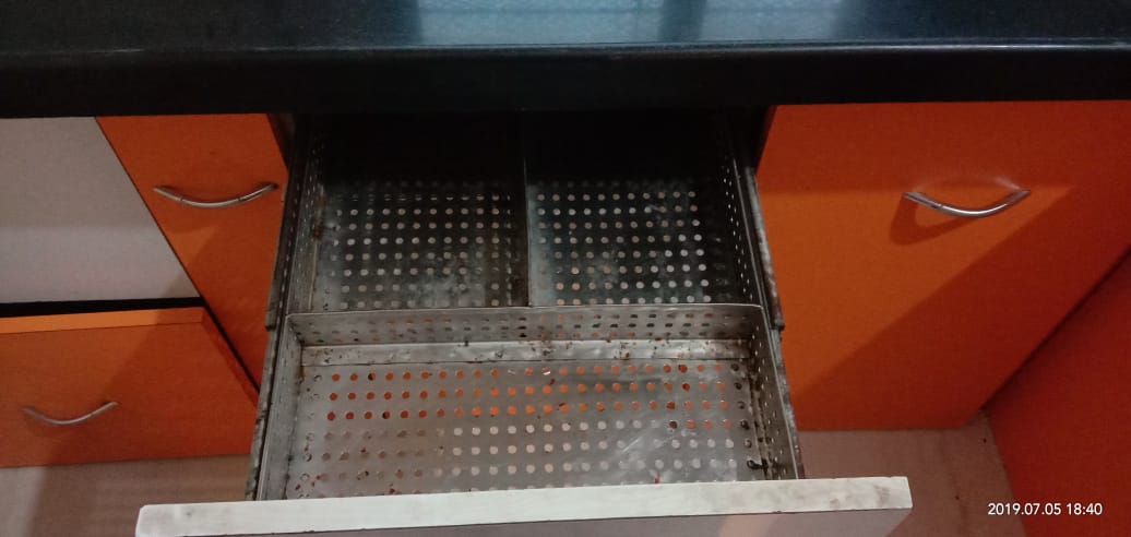 Kitchen Degreasing & Scrubbing of ABC Construction & Cleaning Services