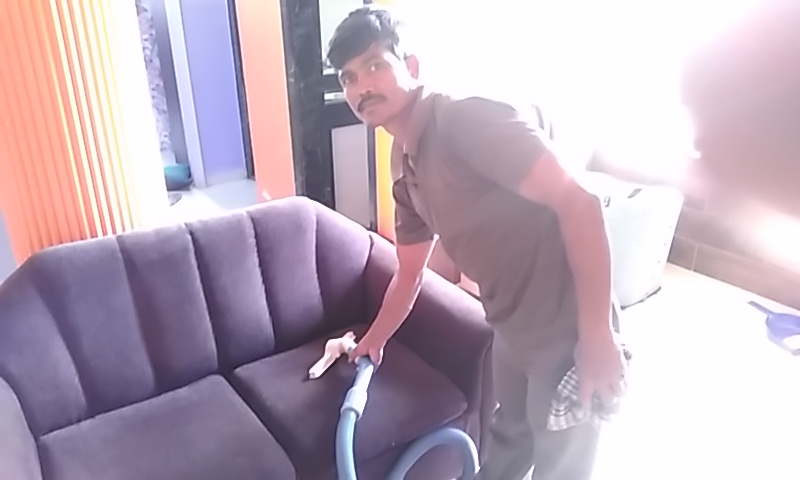 Living Room Cleaning of ABC Construction & Cleaning Services