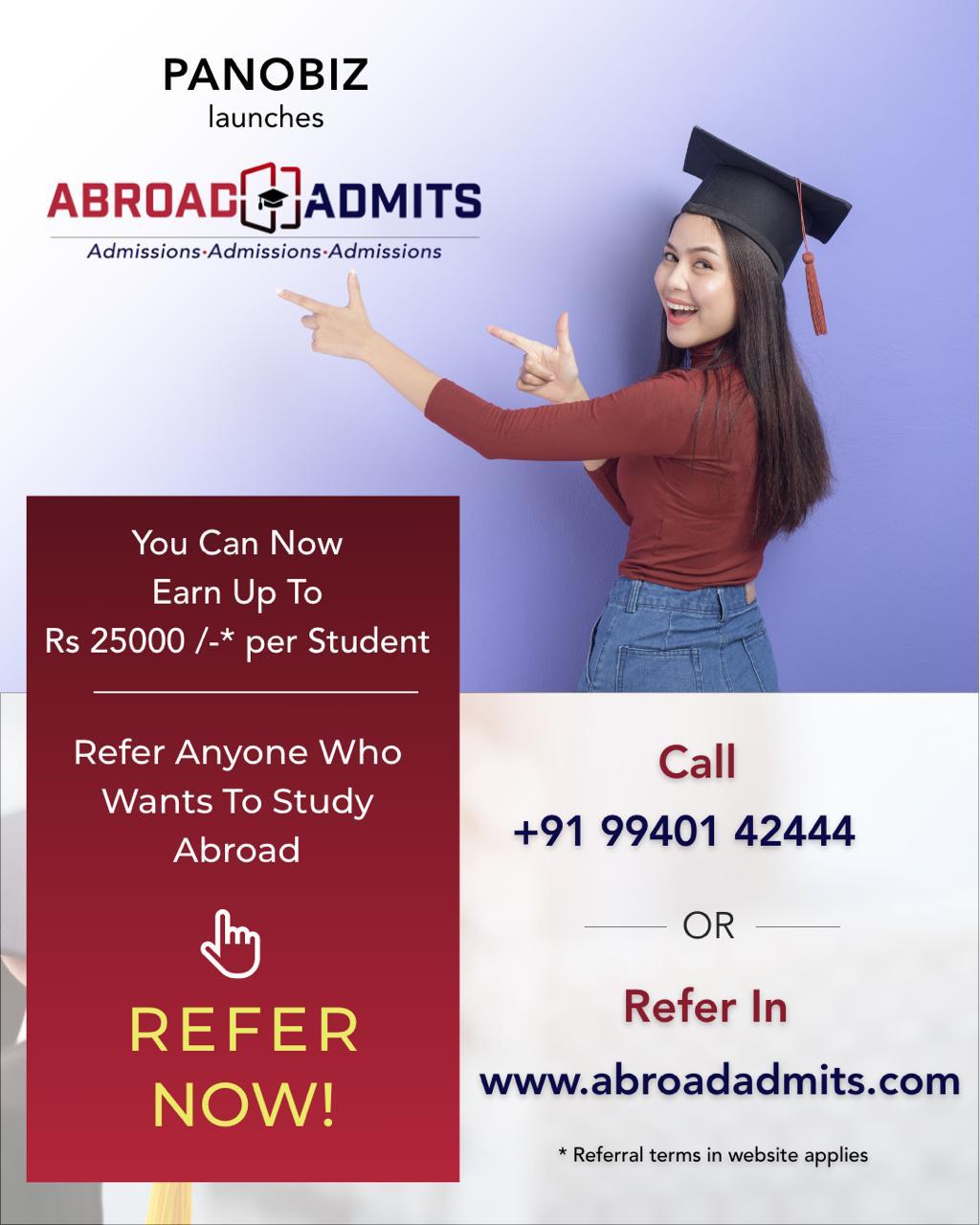 University Admit Letters of Abroad Admits