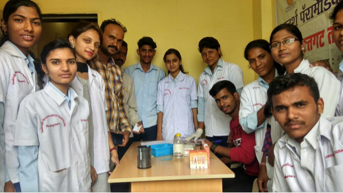 Practical Lab of Adarsh Paramedical Institute