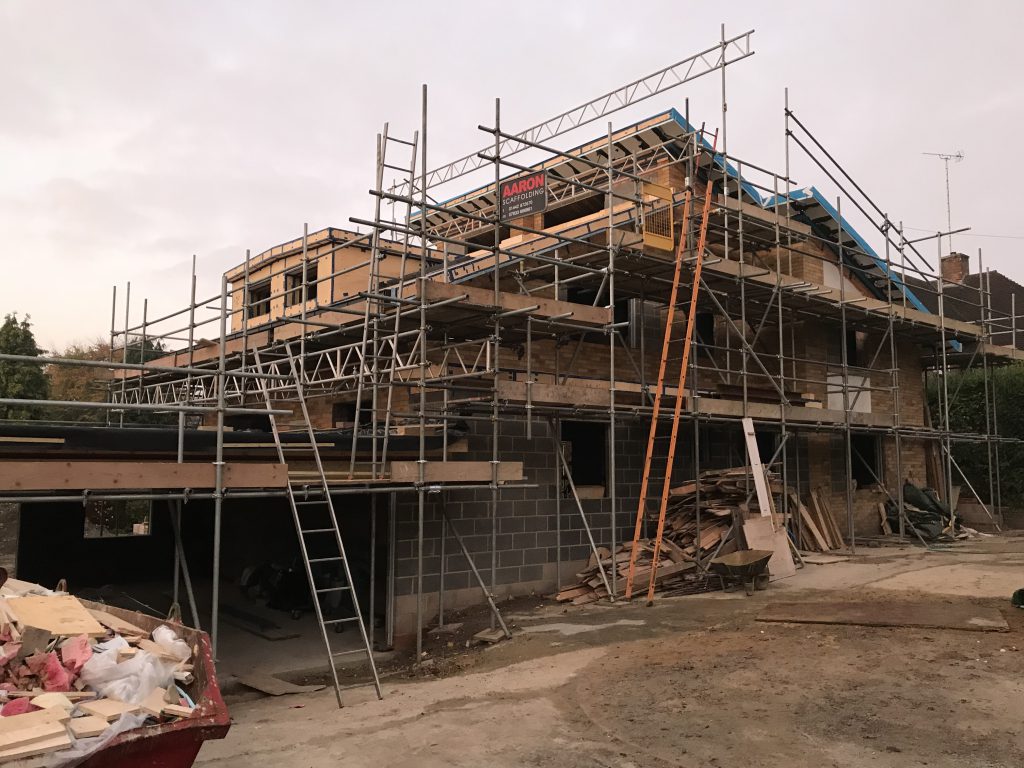 Site Under Construction of Om Krishna Builders & Developers