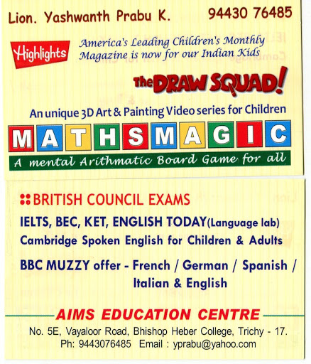 Tutors/Faculty of Aims English Today
