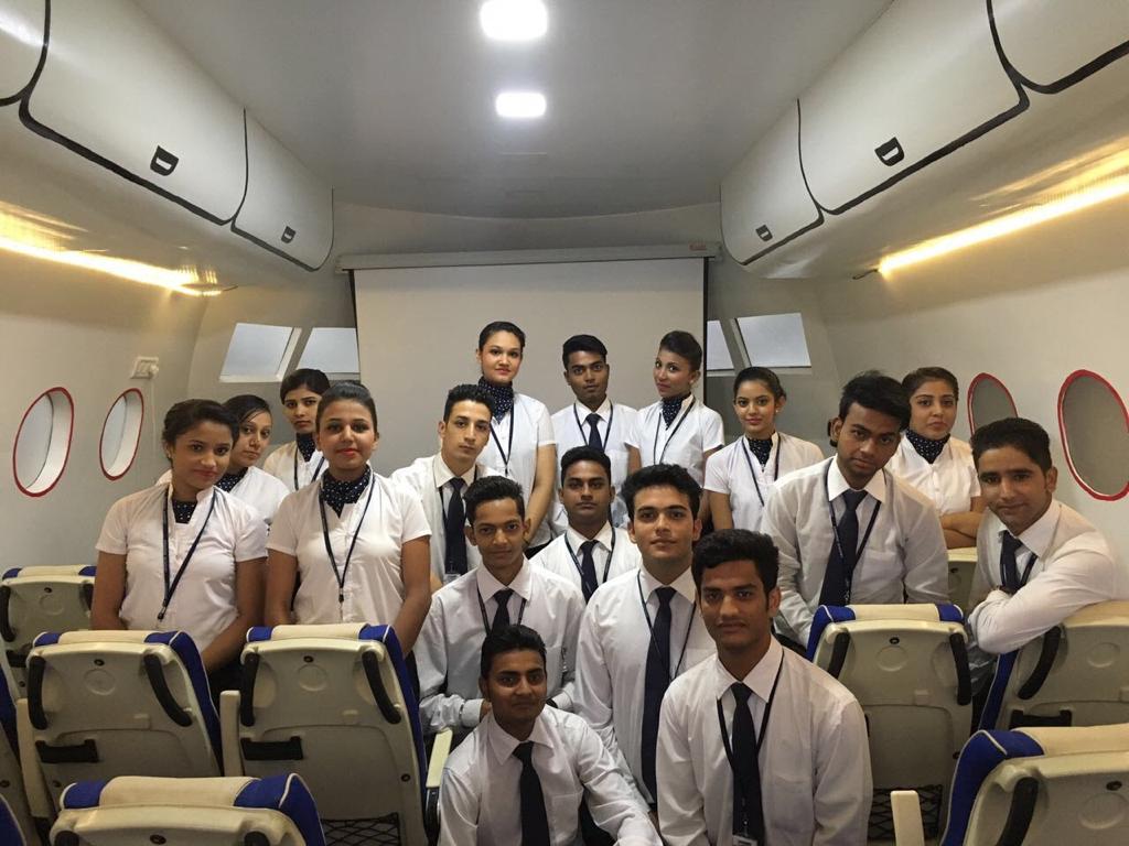 Classrooms of Airborne Air Hostess Academy
