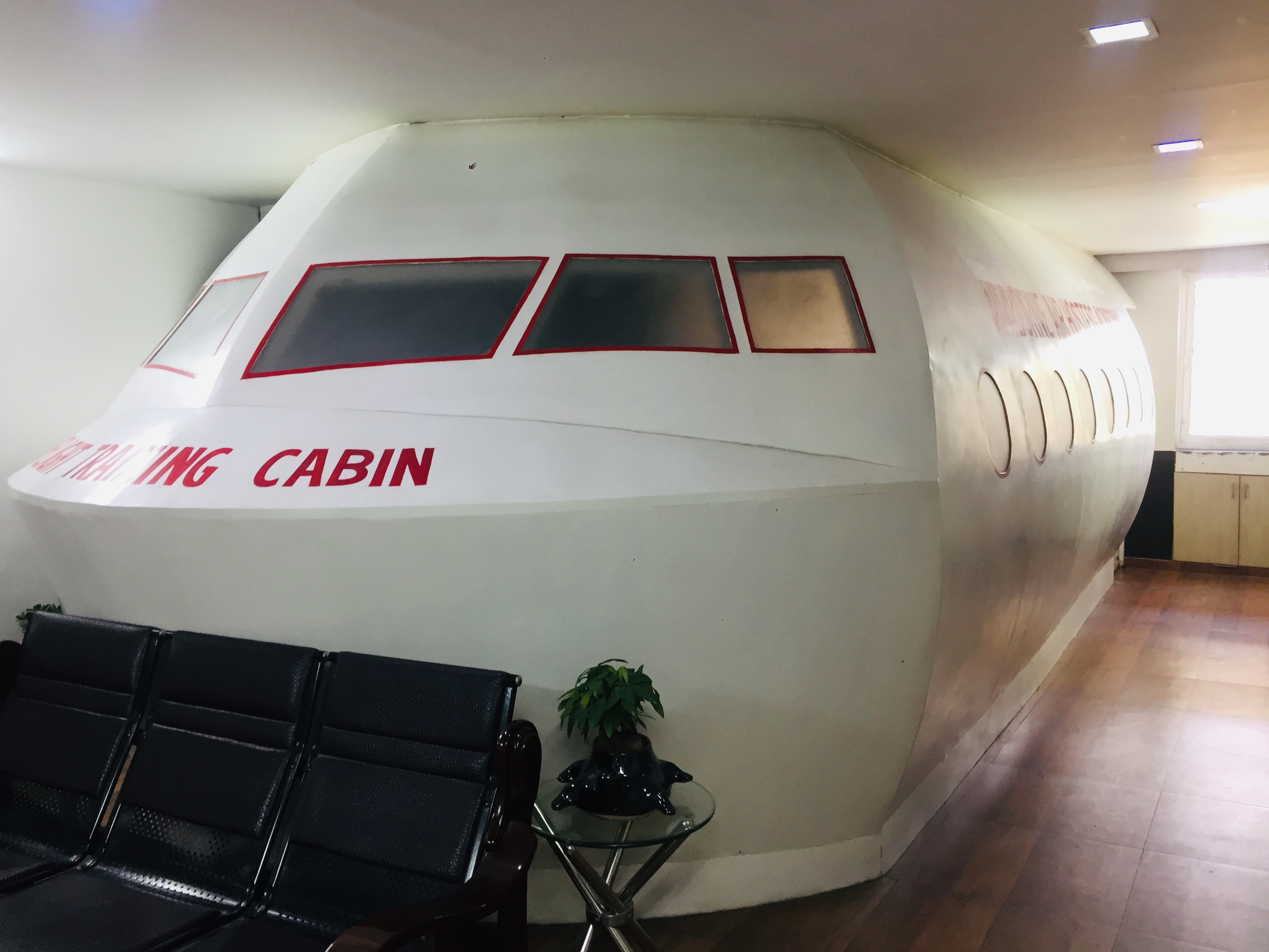 Practical Lab of Airborne Air Hostess Academy