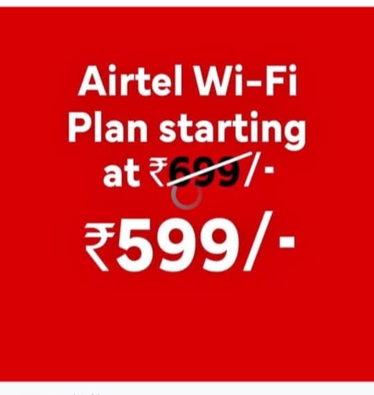 Other of Airtel broadband Wi-fi Ajmer (Rajasthan)