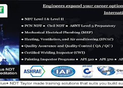 Certification Accreditations of APLUS NDT SERVICES