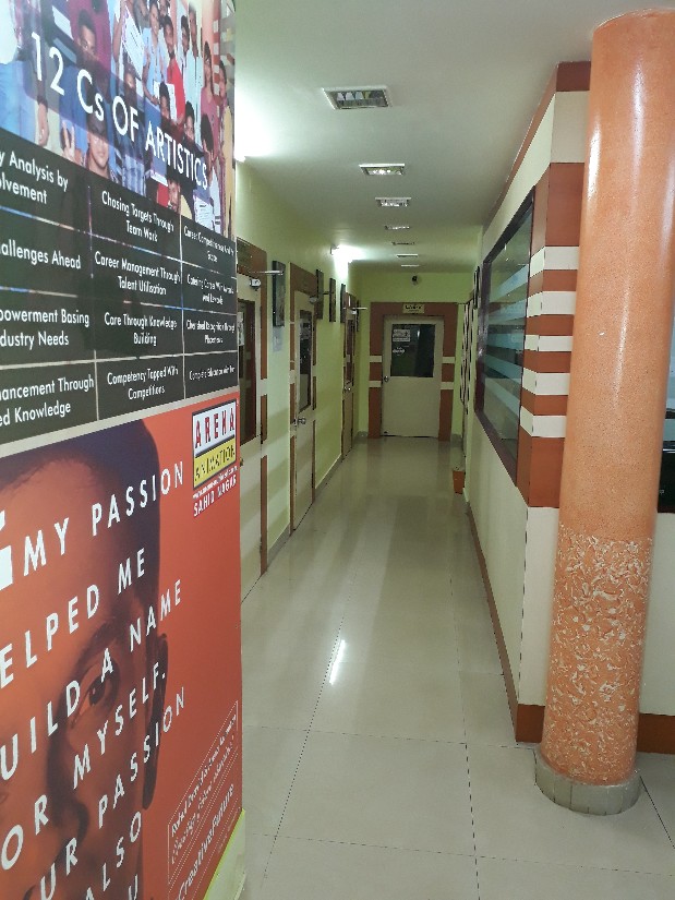 Reception Area of Arena Animation
