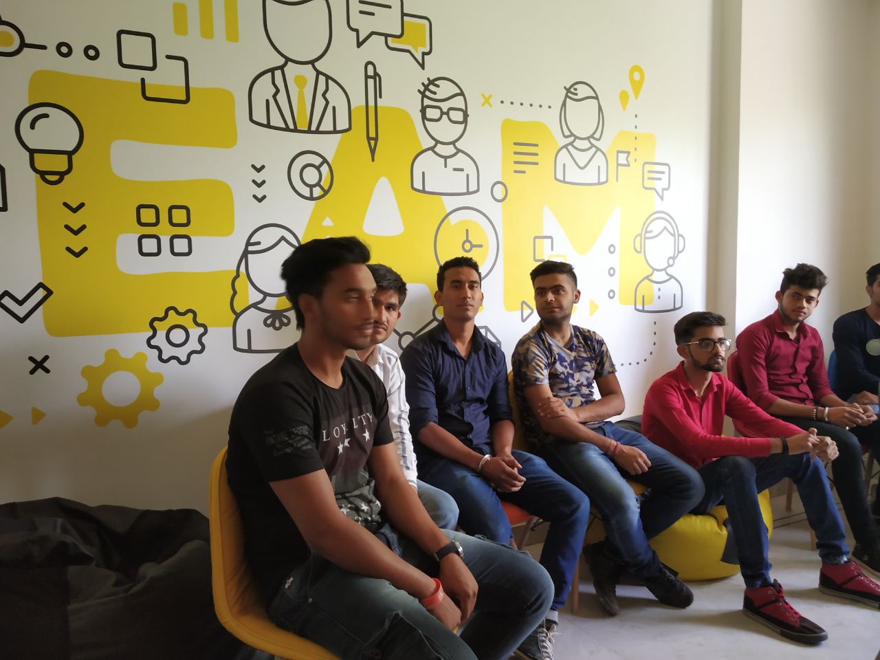 Team Discussion Area of Jain Infotech Prop Ashish Jain
