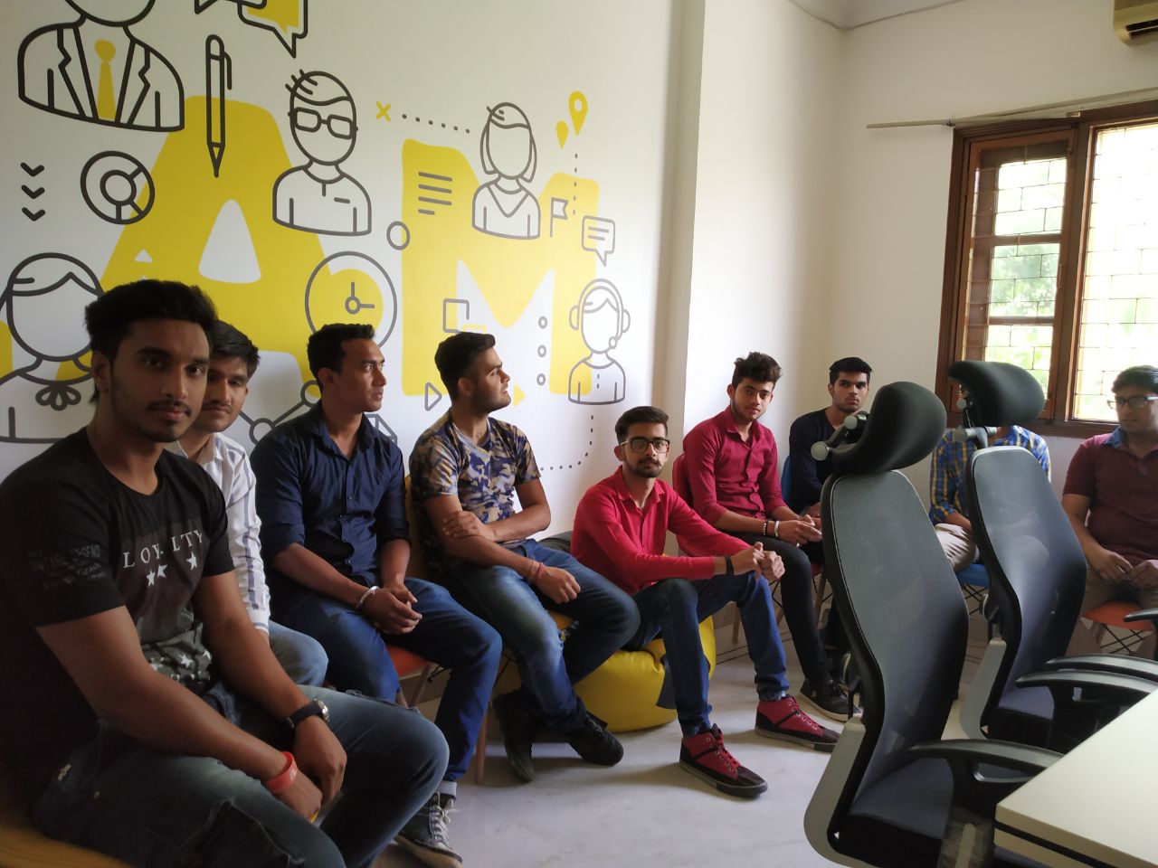 Student Orientation Session of Jain Infotech Prop Ashish Jain
