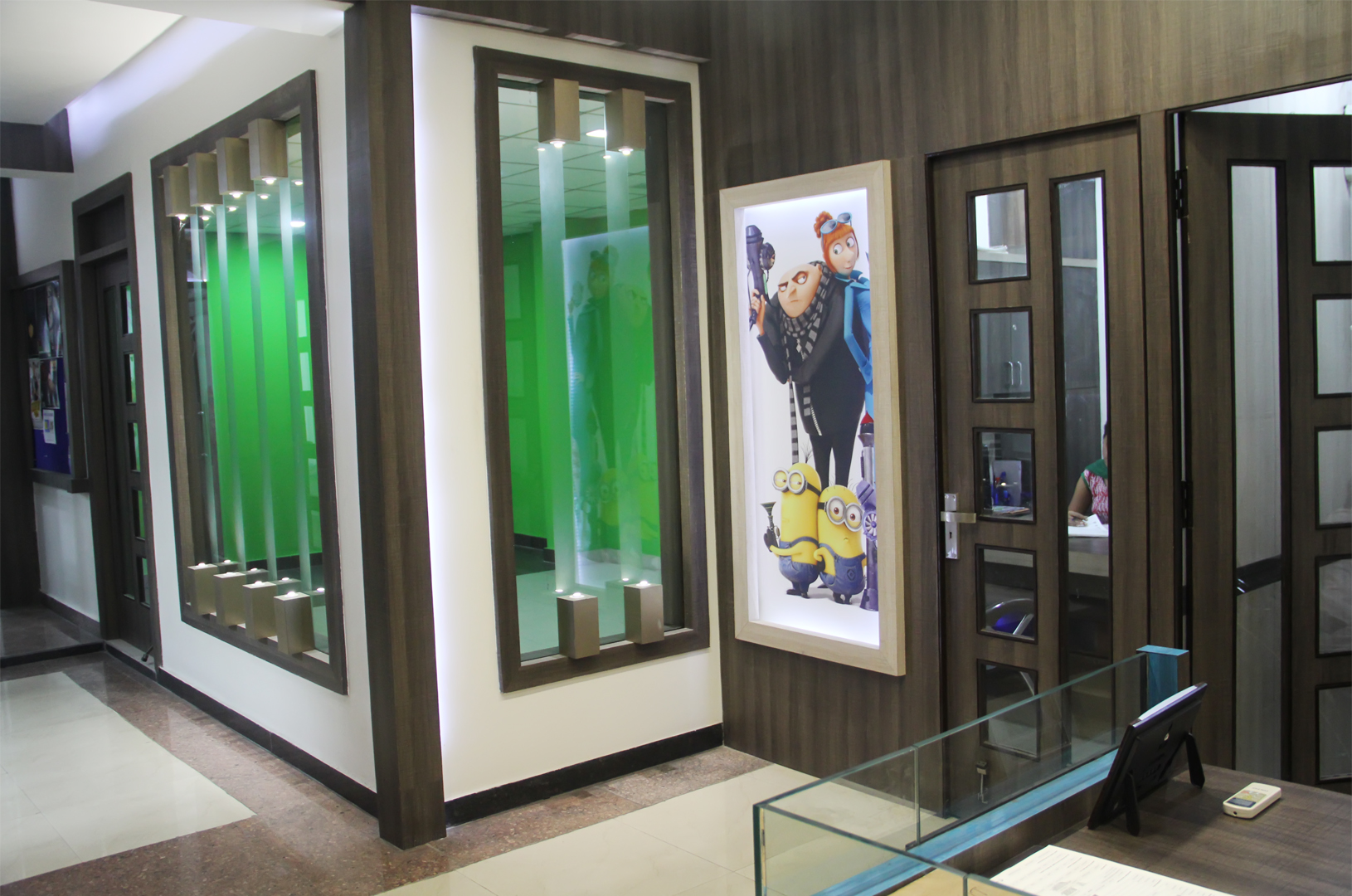 Reception Area of Arena Animation