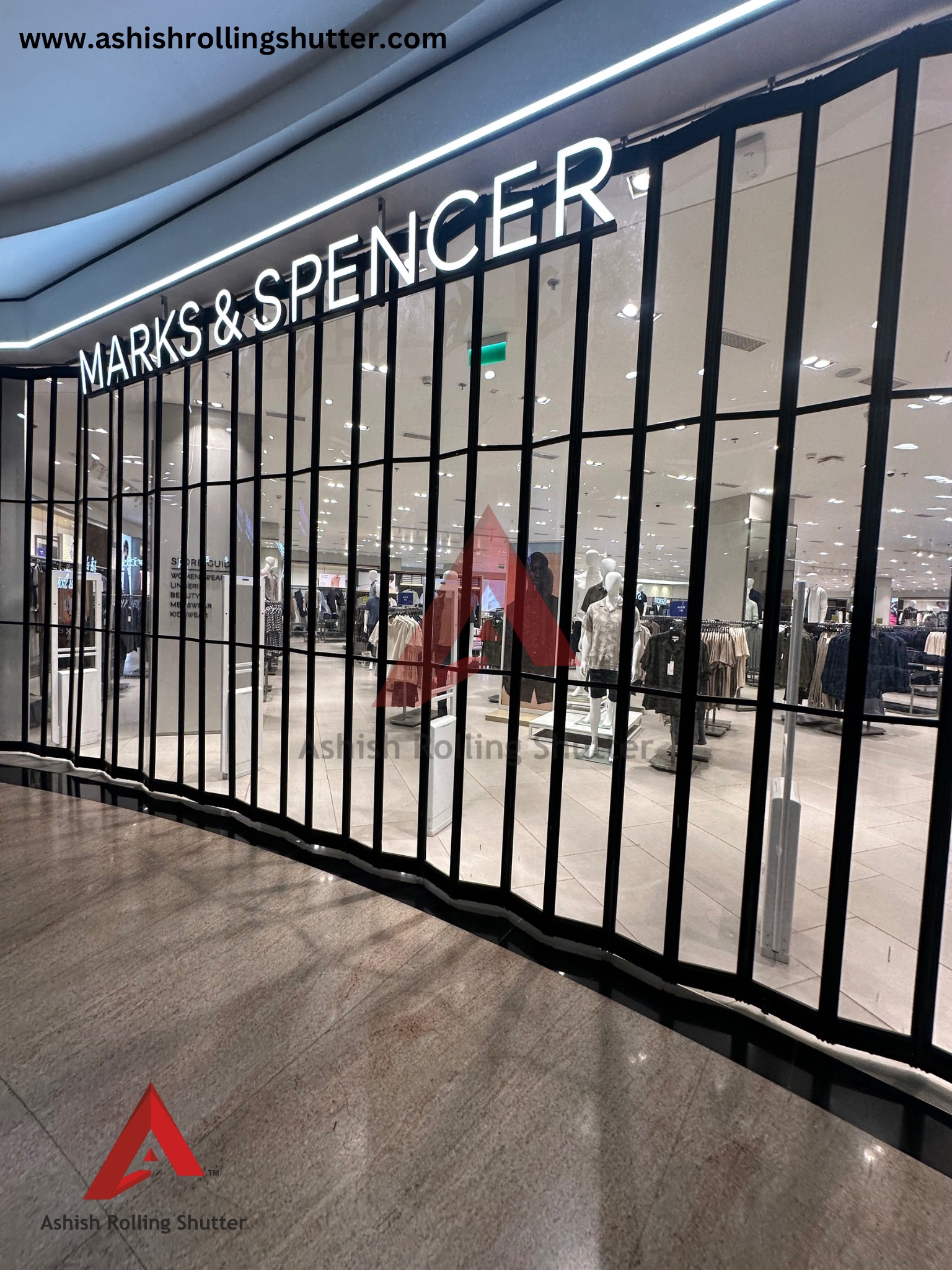 shopping mall of Ashish Rolling Shutter