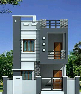 Modern Elevation of Associate Engineers - Architect
