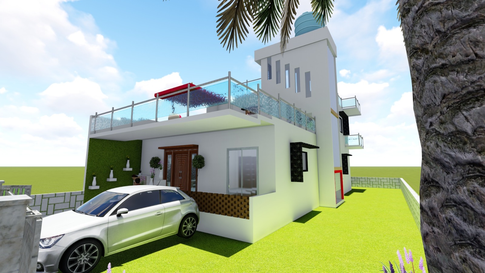 3D Modeling of Asymmetry Architectss