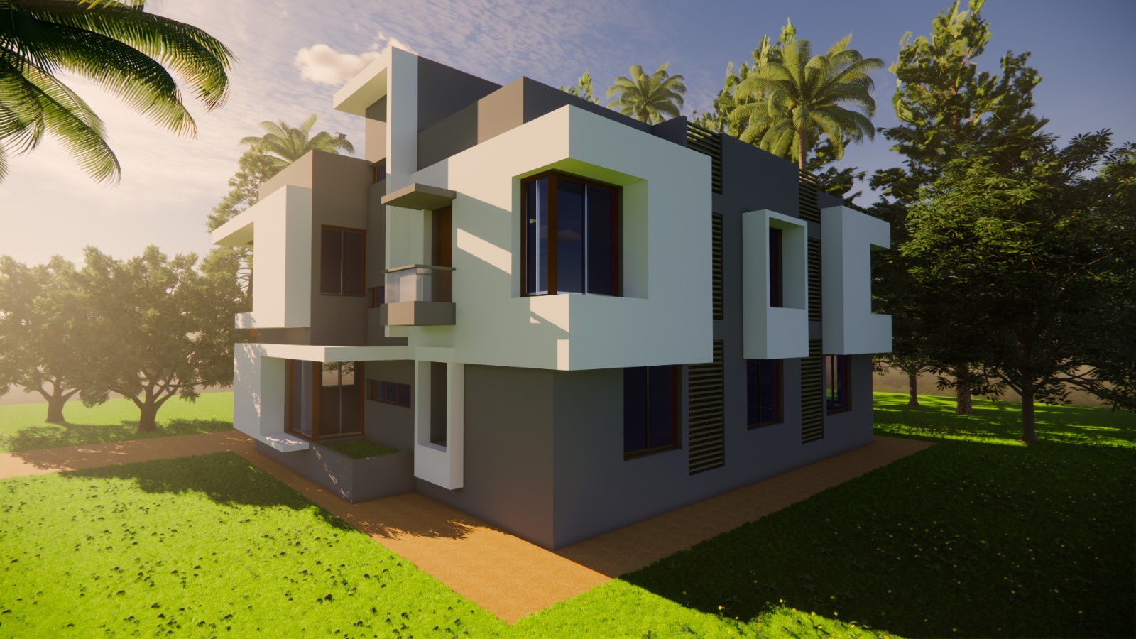 Modern Architecture of Asymmetry Architectss