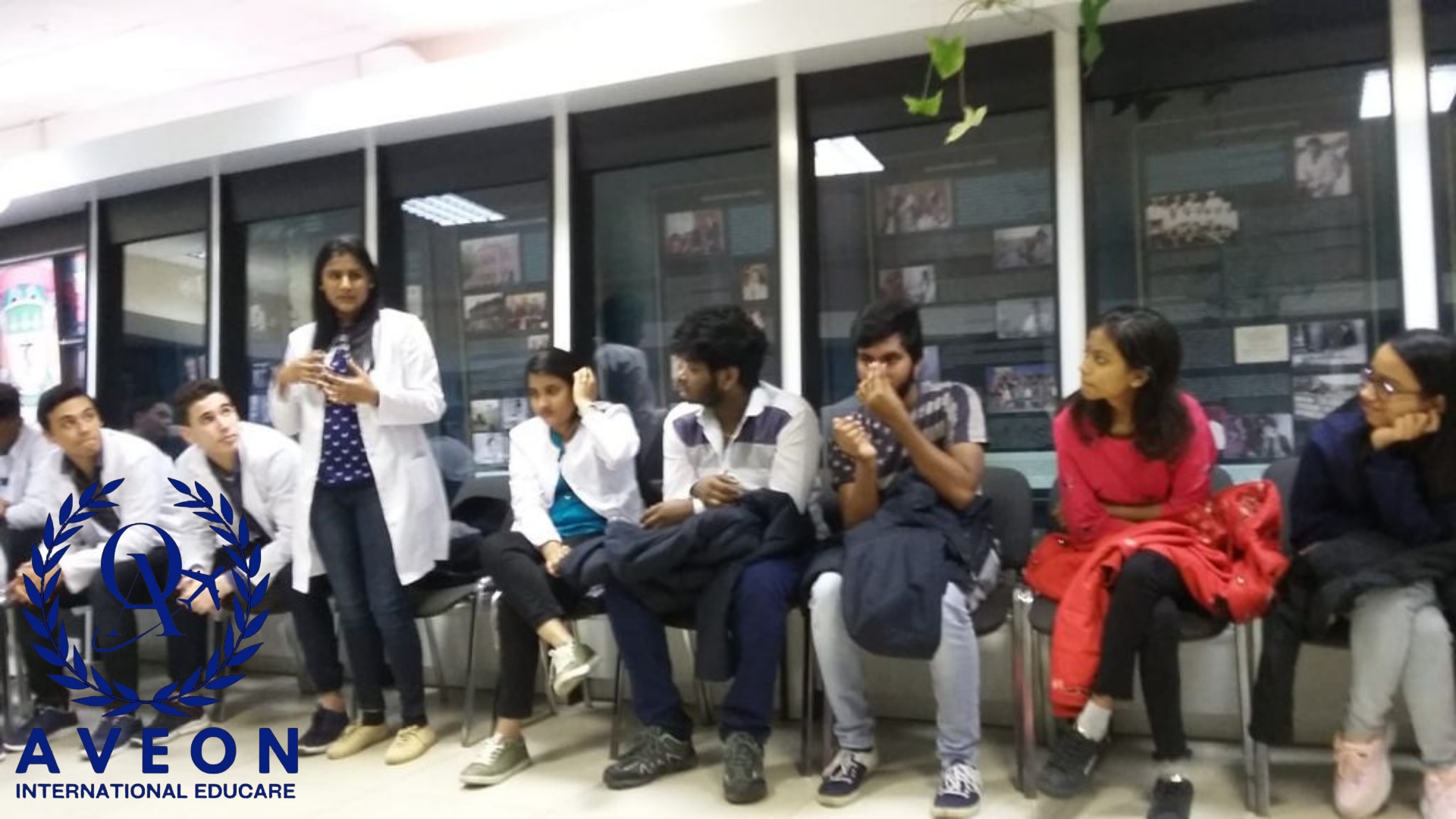 Waiting Lounge of Aveon Overseas Education Consultancy Private Limited