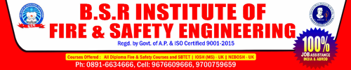 Certificate Distribution of Industrial safety SBTET @BSR Institute of fire and safety Engineering