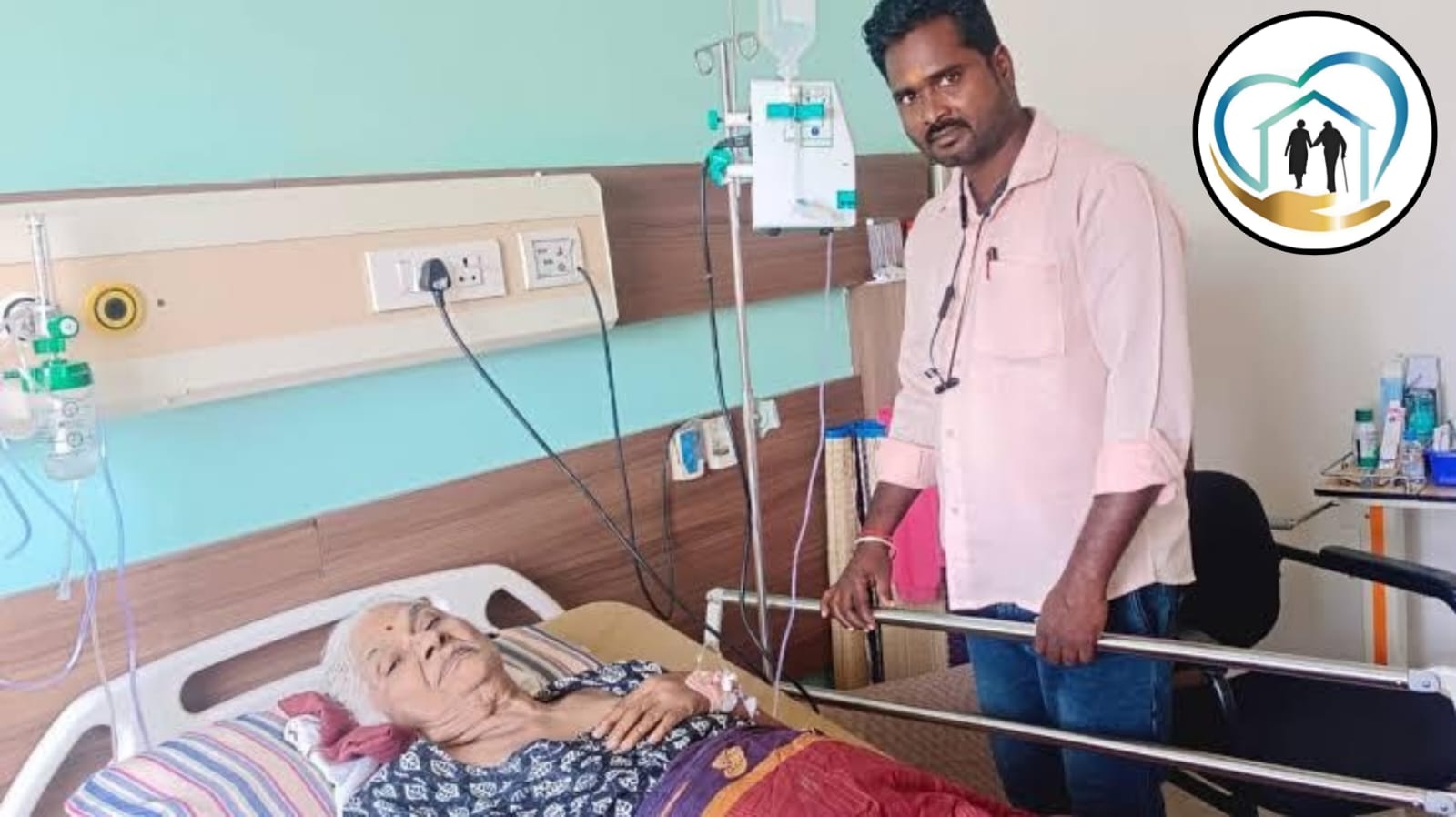 Elderly Support of Bhavani old age home and nursing