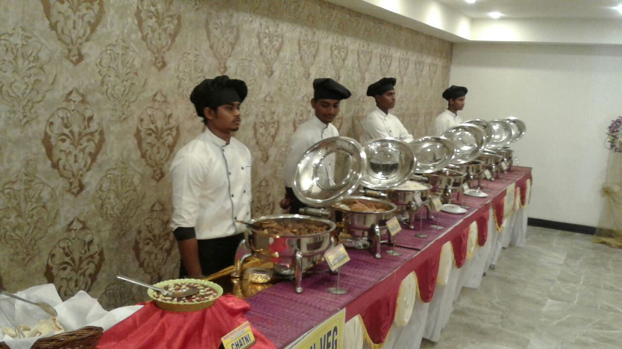 Buffet Setup of Bindass Caterer
