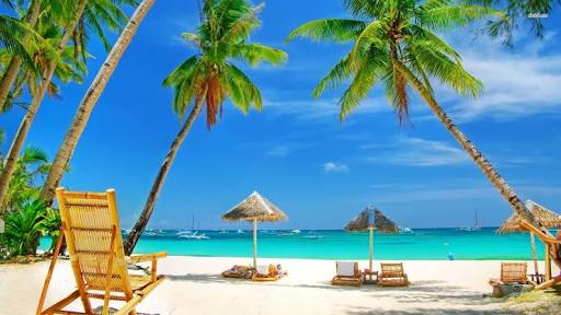 beach of Book And Travel