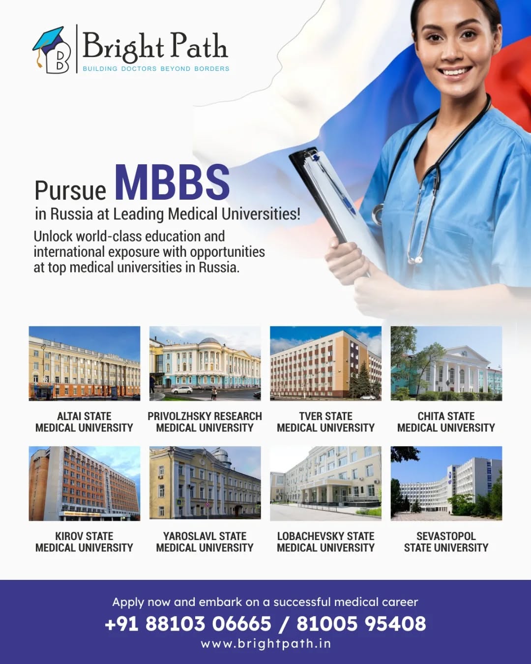 Bright Path Educational Services | Best MBBS Abroad Consultancy image