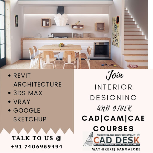 Tutor Teaching Classes of Cad Desk