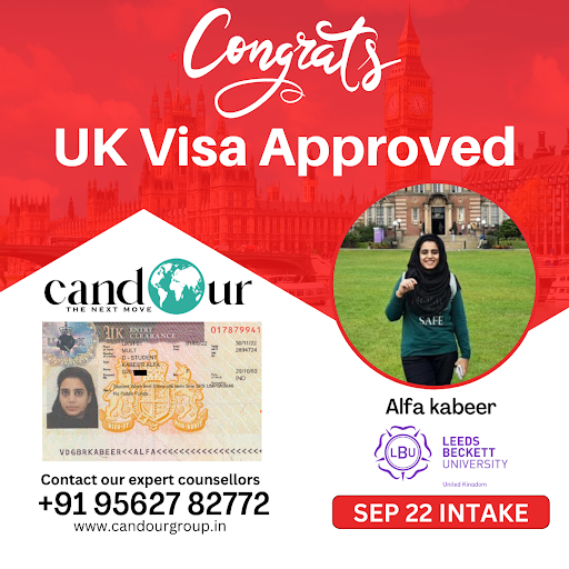 Student Visa Approvals of Candour Edutech Canada Migration & Study Abroad Consultancy