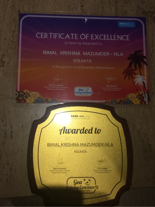 Certification Showcase of Chakraborty Financials & Recruiters