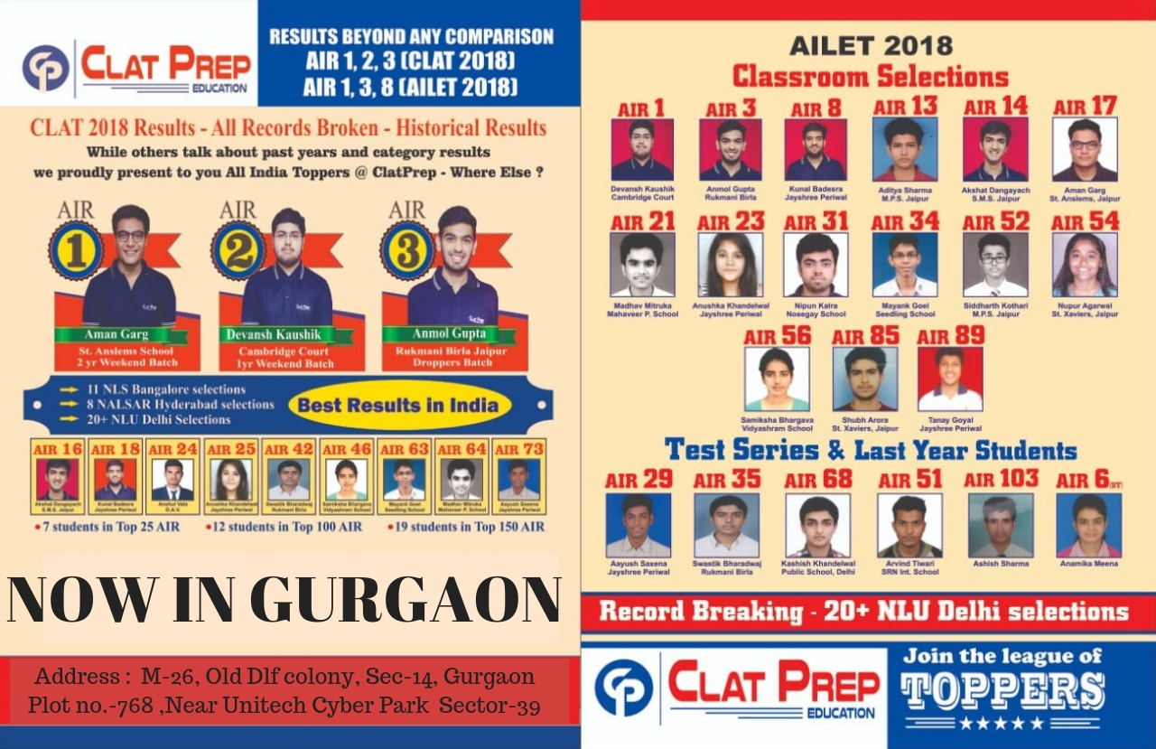 Achievements & Academic Awards of Clat Prep Education