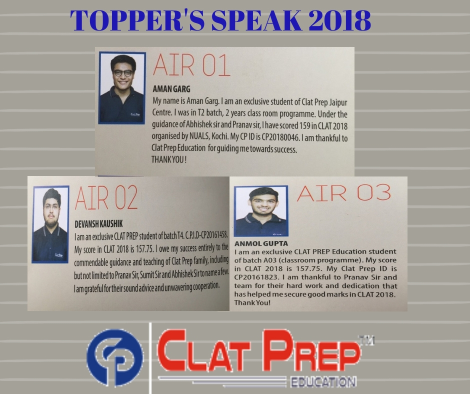 Achievements & Academic Awards of Clat Prep Education