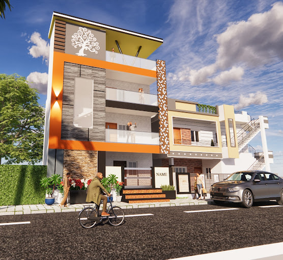 Modern Elevation of Crest Interiors