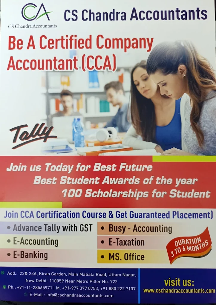 Placement Support Desk of CS Chandra Accountants