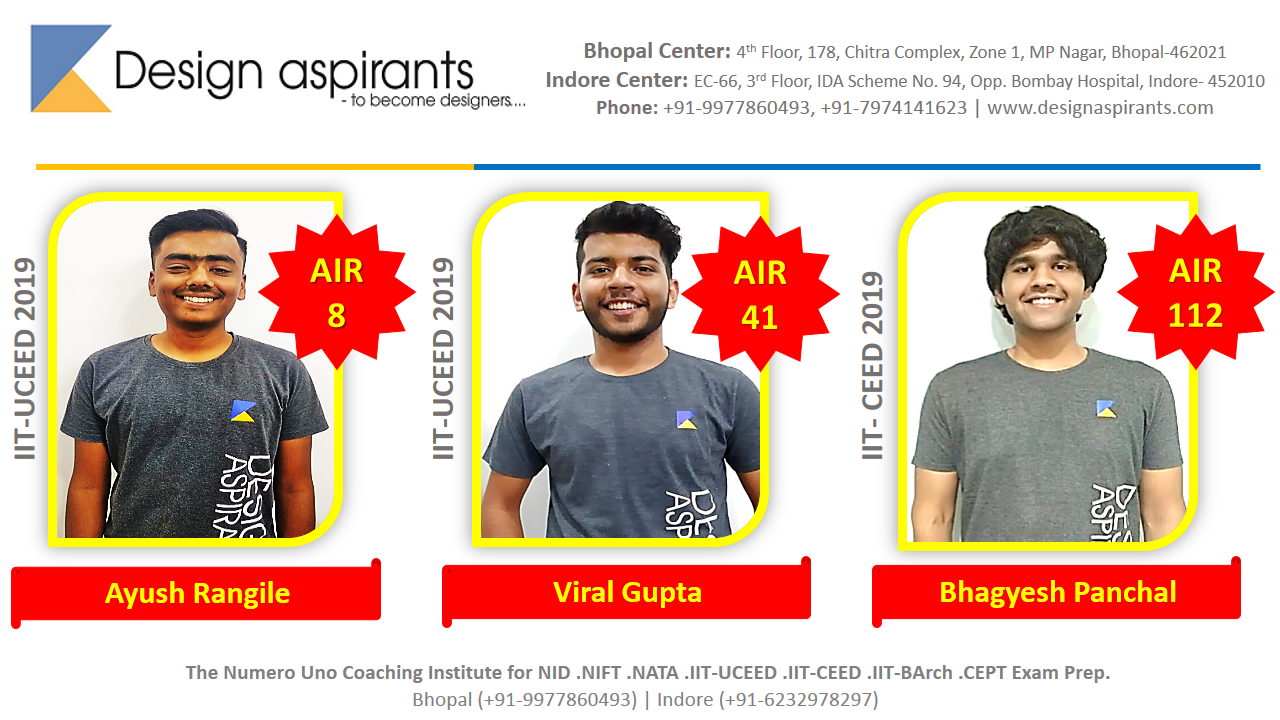 Achievements & Academic Awards of Design Aspirants Indore