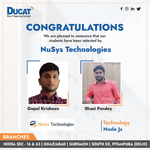 Job Offer Letters of Ducatindia.com
