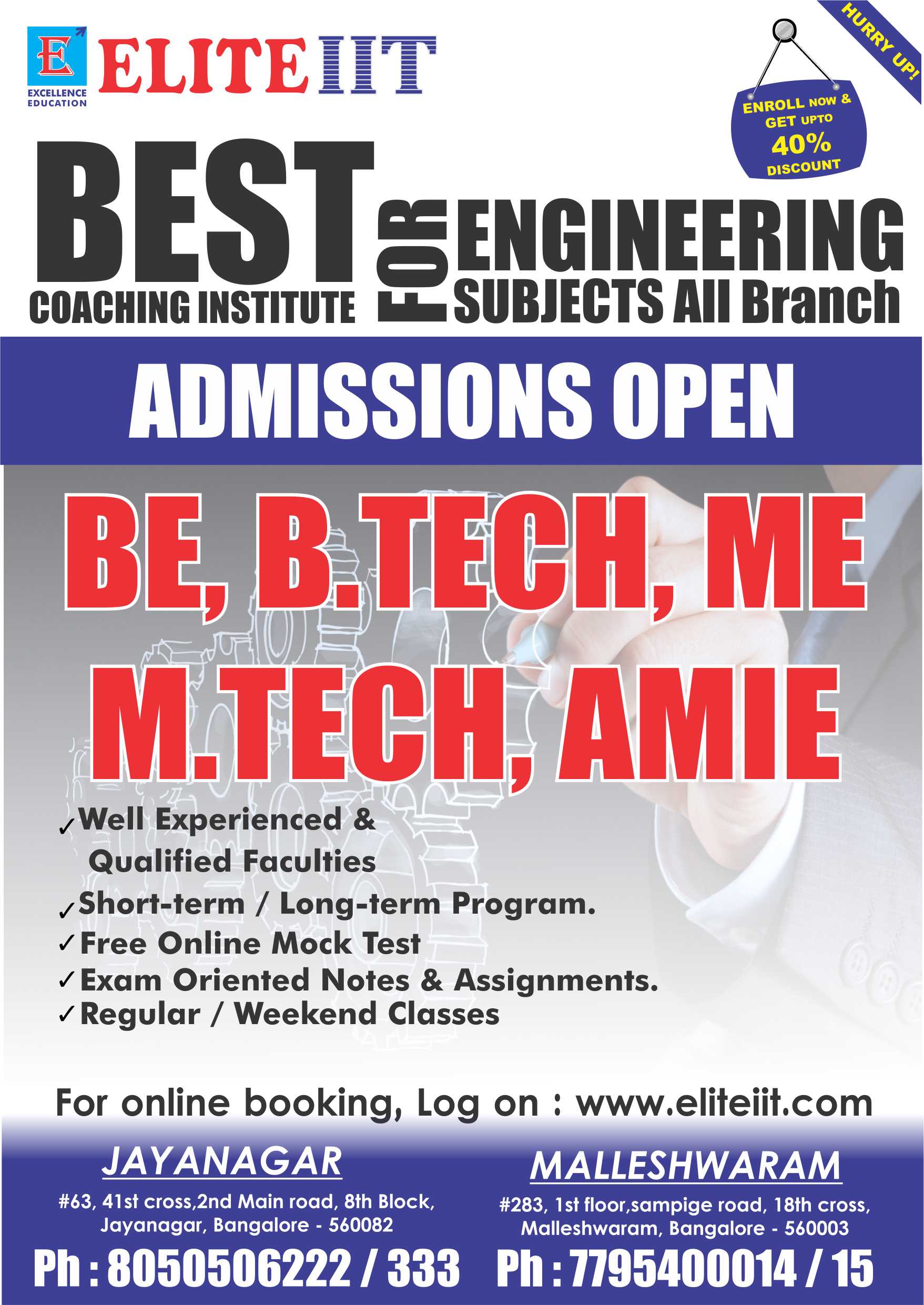 Online Training Sessions of Elite IIT 