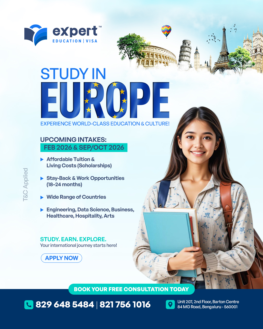 Counselors of Expert Education and Visa Services