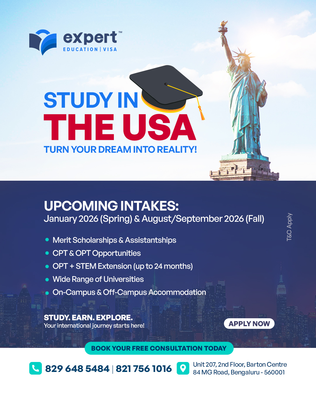 Scholarship Winners of Expert Education and Visa Services