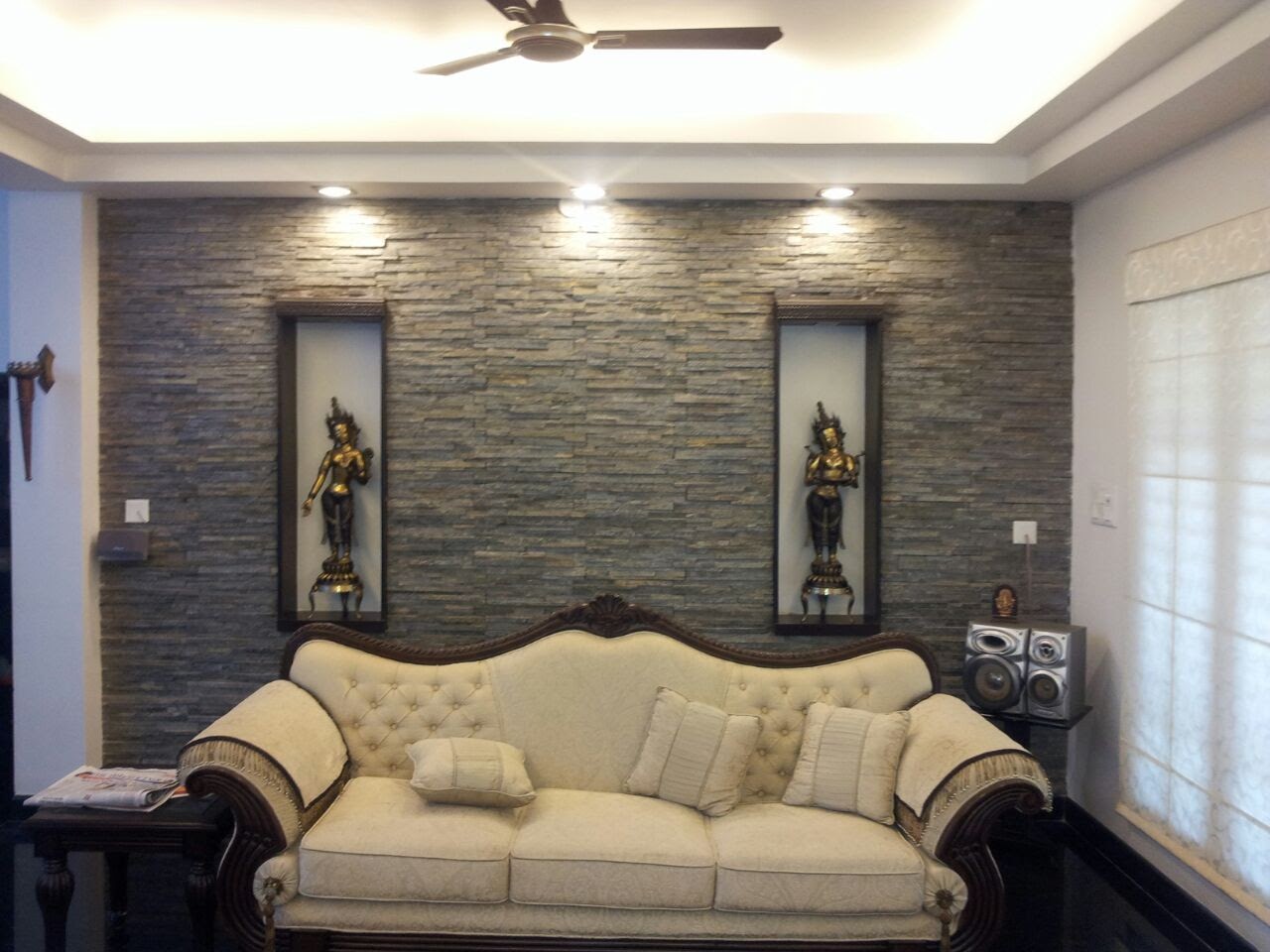 Living Room Design of Fine Home Constructions