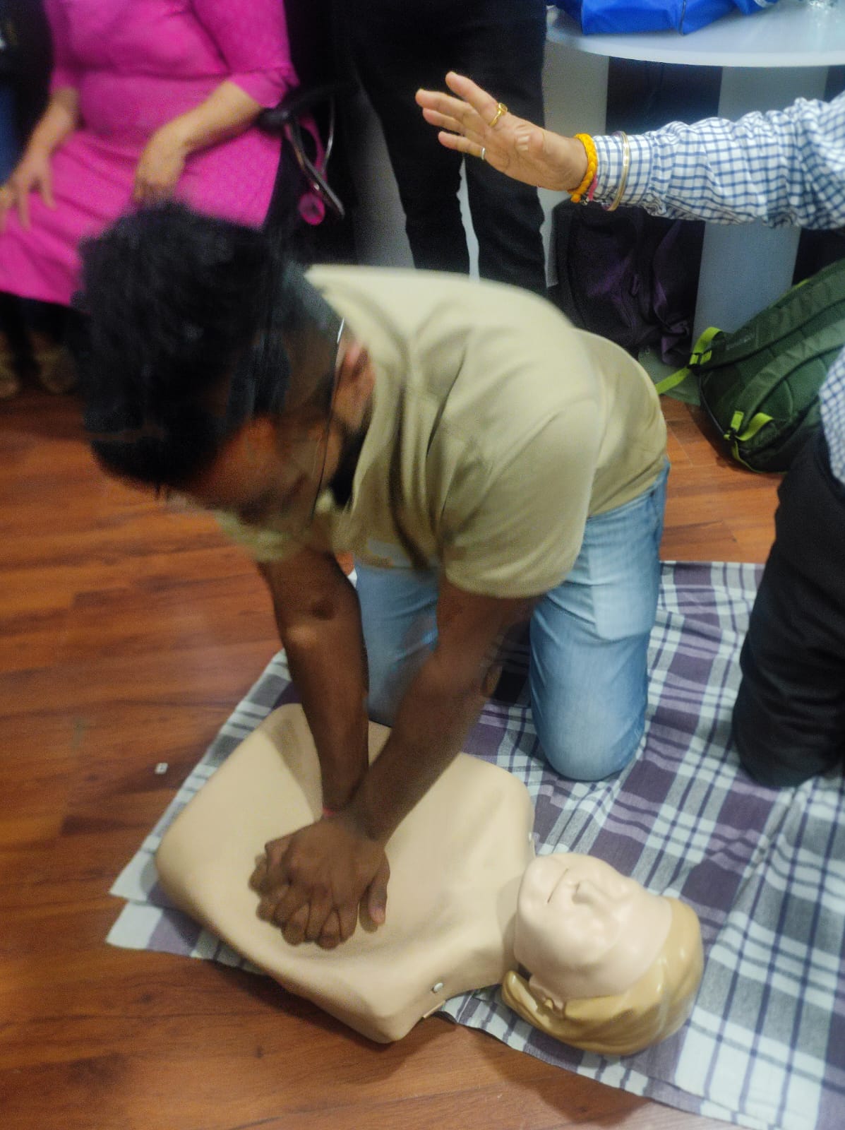 Practical Lab of First Aid Industrial Training And Health