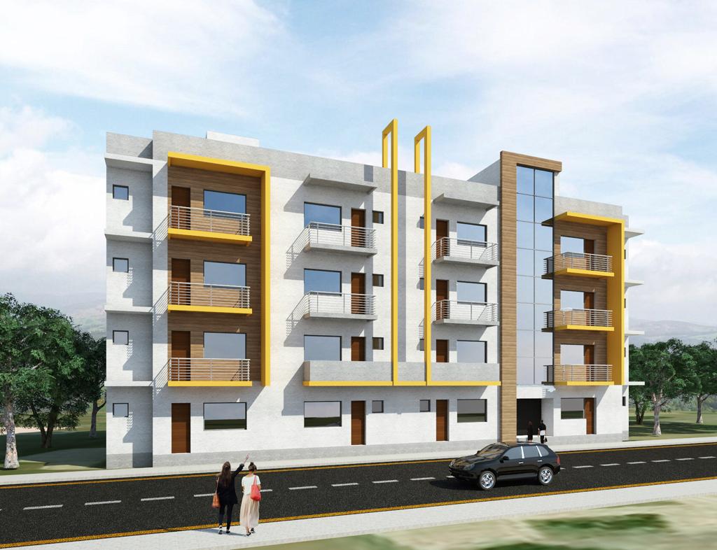 Modern Elevation of Five Elements Infrastructure Pvt. Ltd.