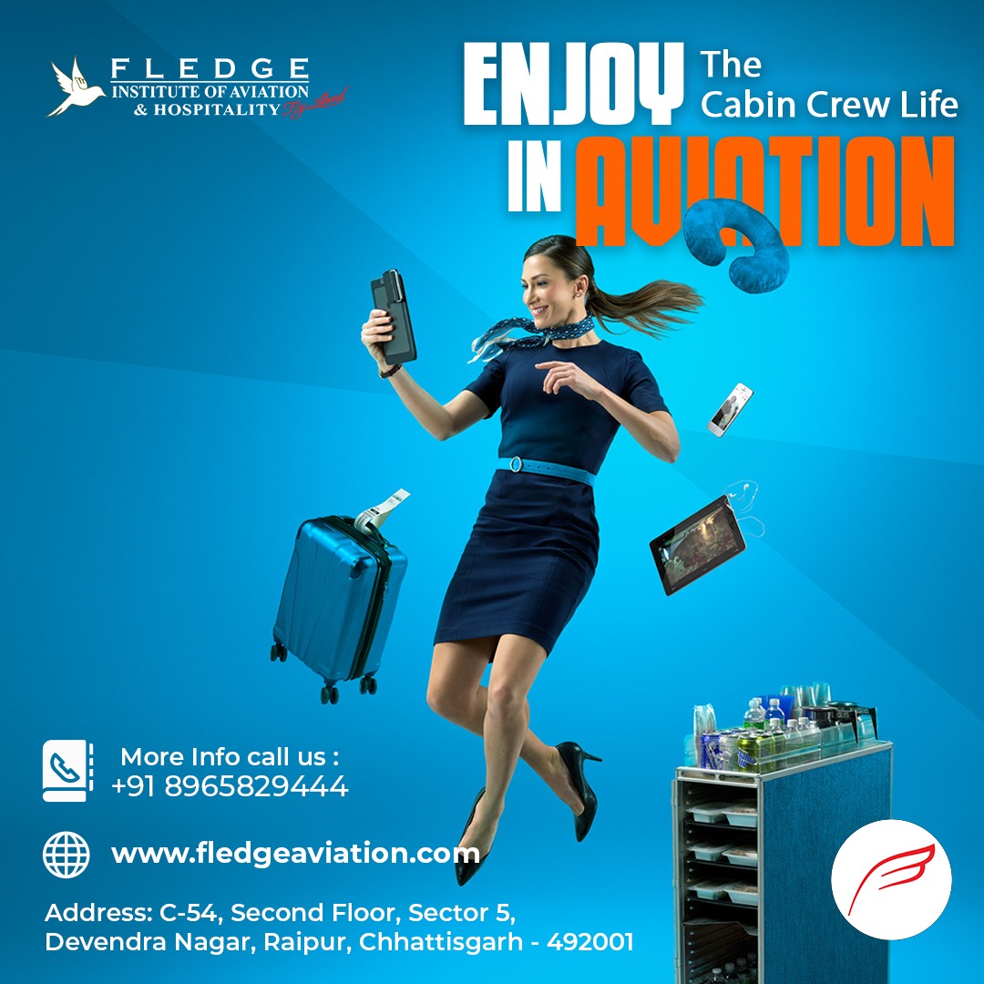 Placement Support Desk of Fledge Institute of Aviation & Hospitality - MYFLEDGE Raipur
