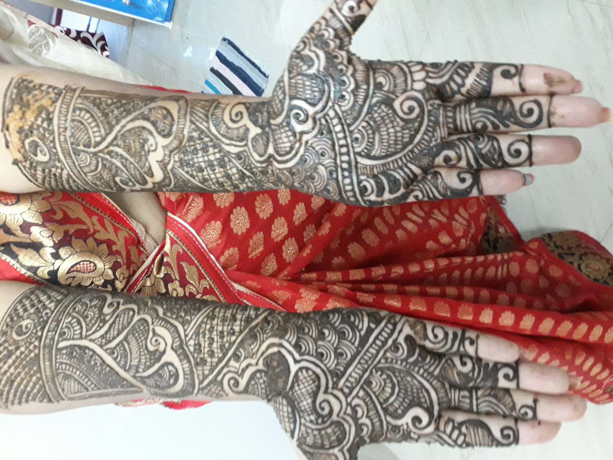 Bridal Makeup Session of Flora Ladies Beauty Parlour