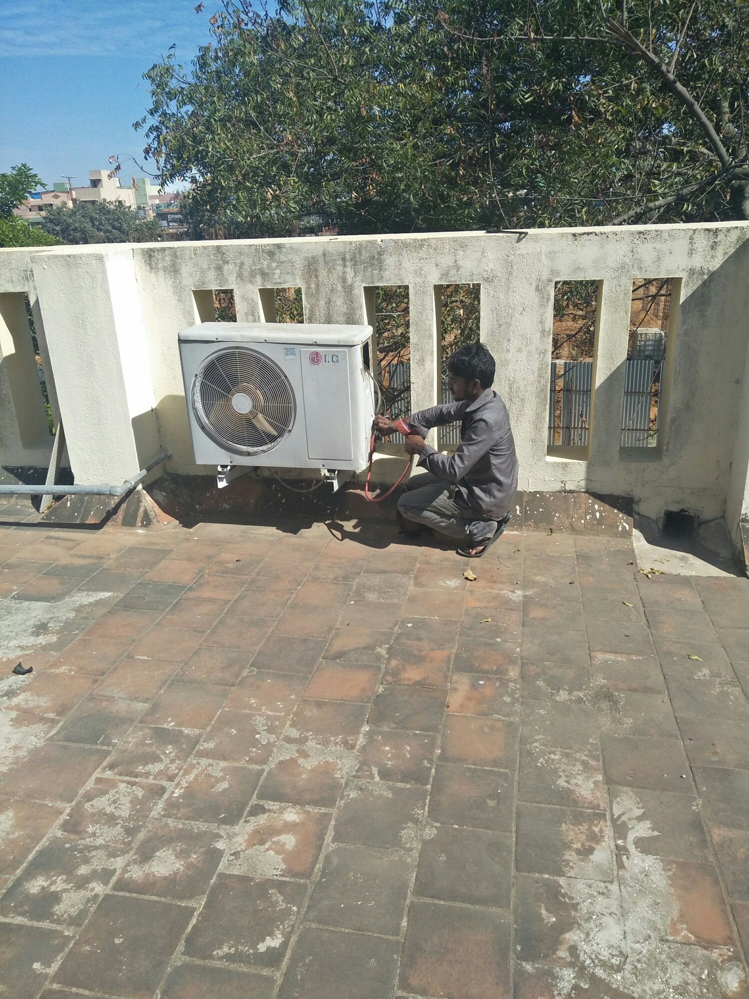 Technicians at Work of Vinoth