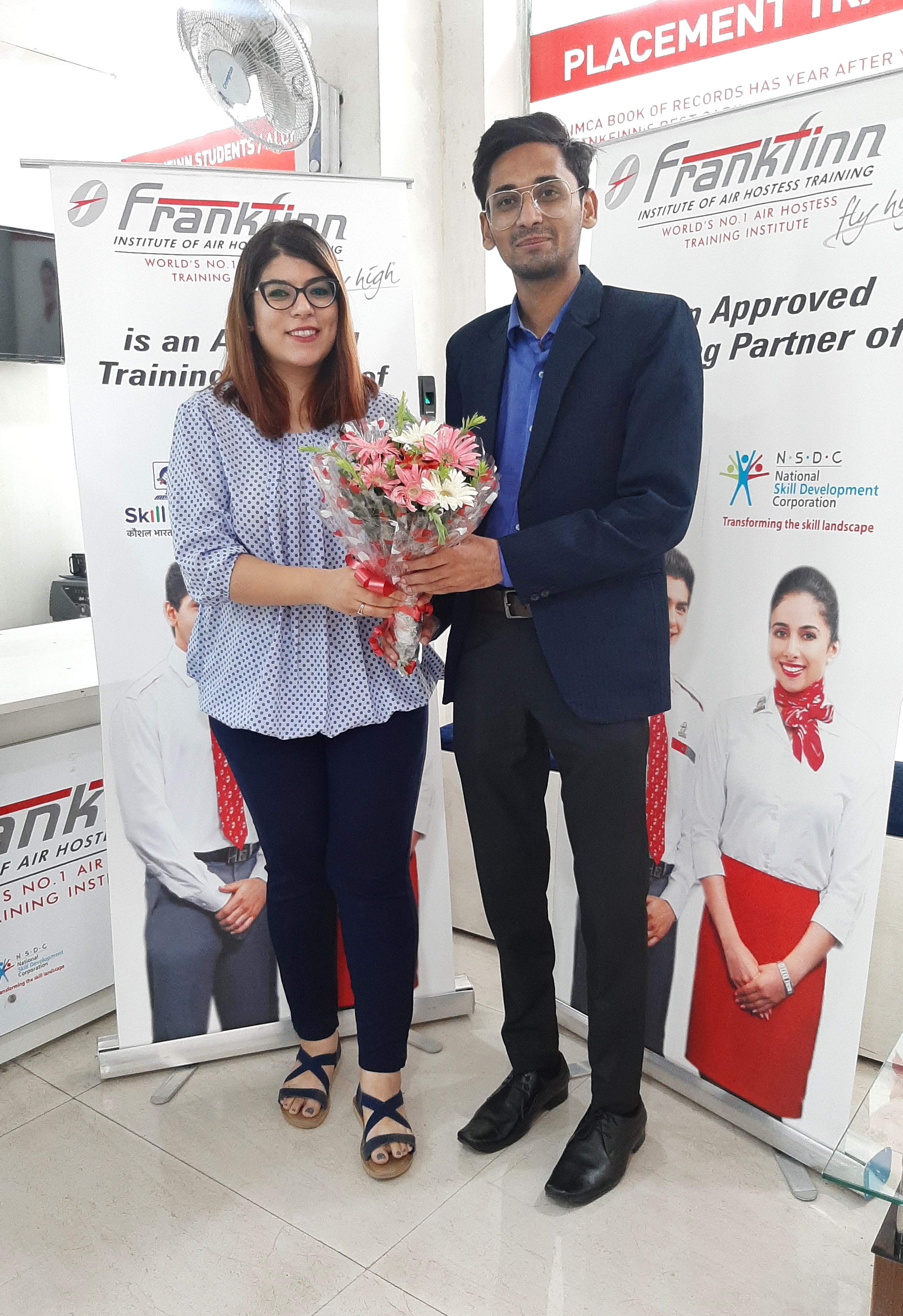 Achievements of Frankfinn Institute of Airhostess Training