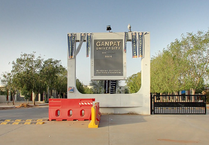 Affiliated University Badge of Ganpat University
