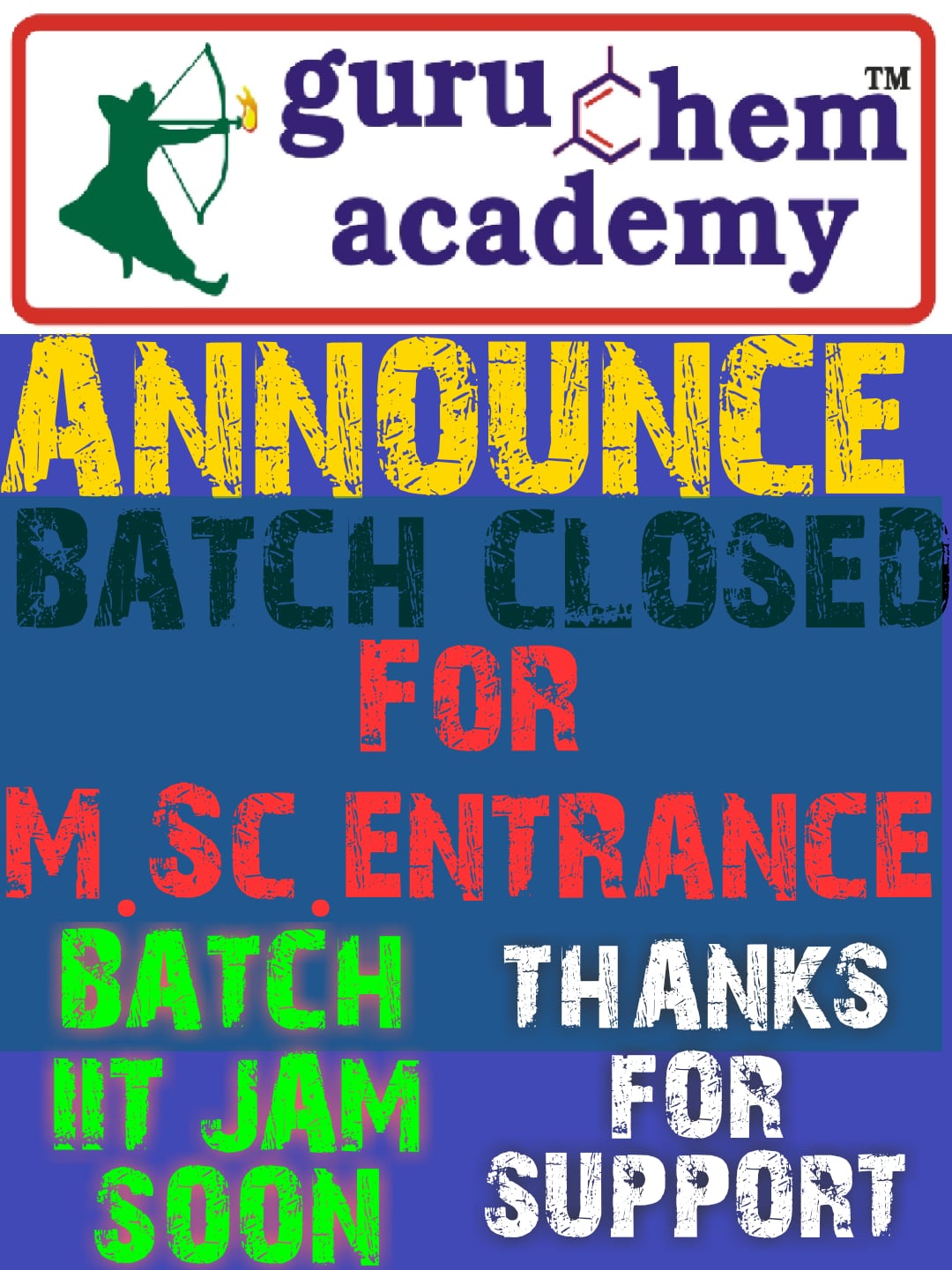 Demo Classes of Guru Chem Academy