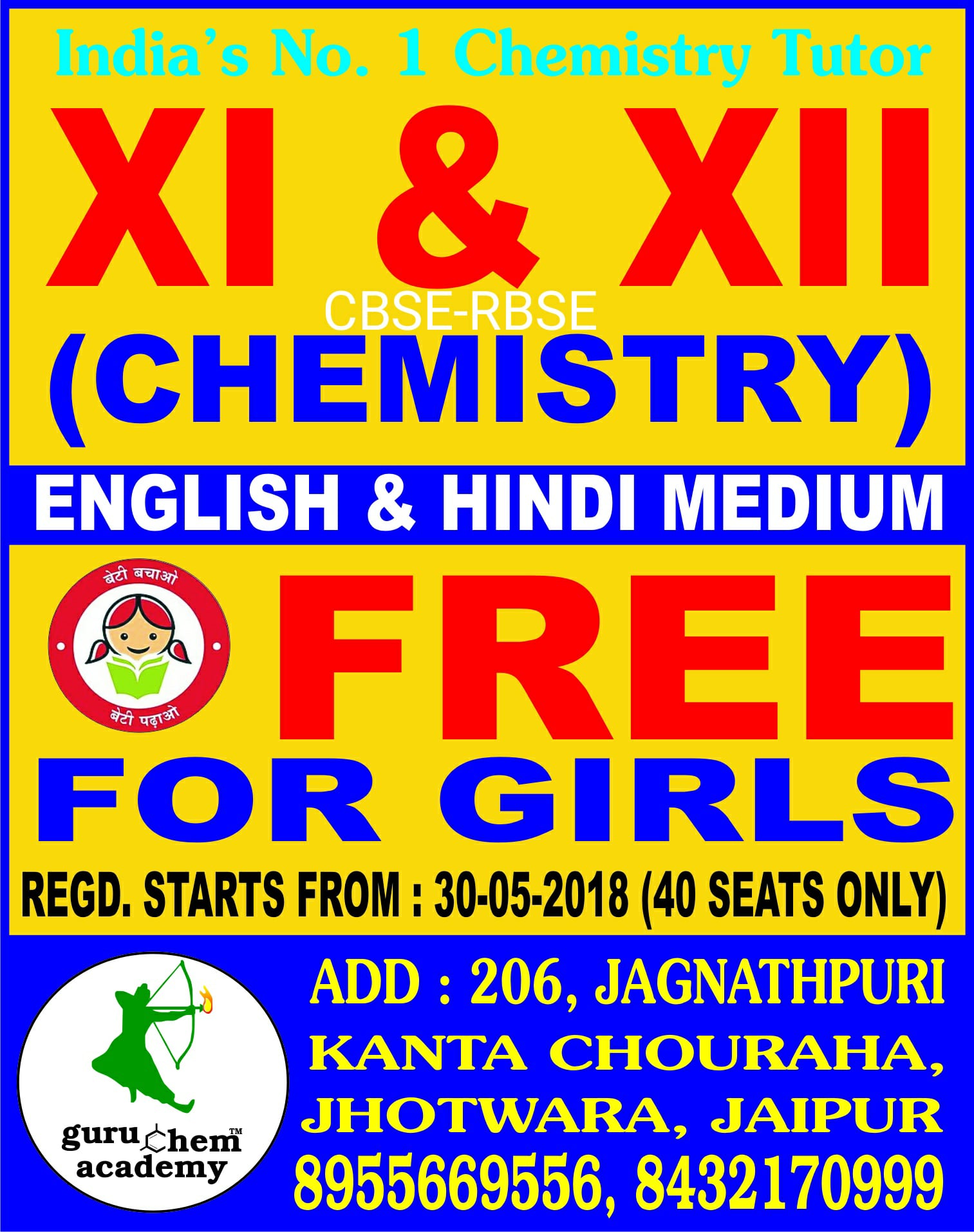 Tutor Teaching Classes of Guru Chem Academy