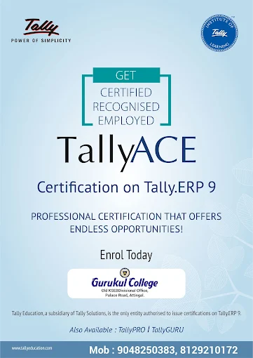 Certification Display of Gurukul College